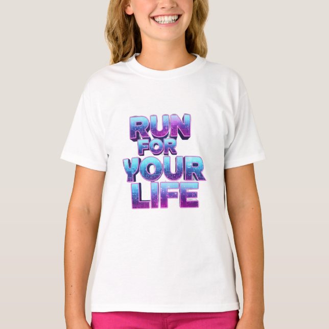 Pro Running Motivation T-Shirt (Vorderseite)