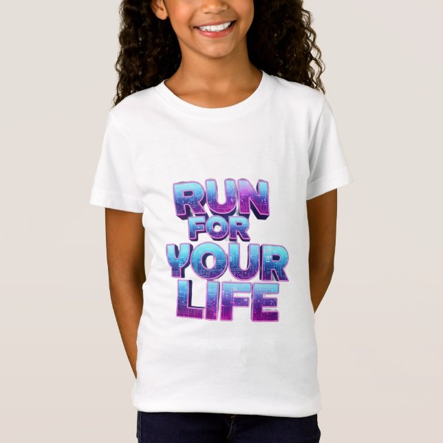 Pro Running Motivation T-Shirt (Vorderseite)