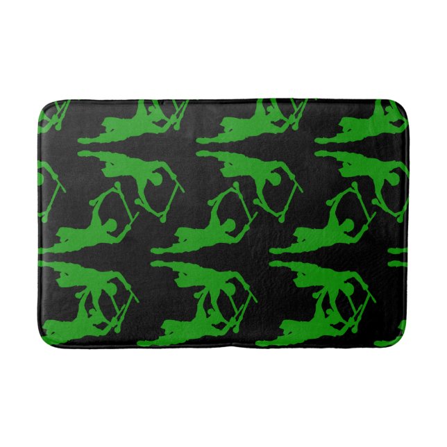 Pro Scooter Free Rider Tricks Badematte (Vorderseite)