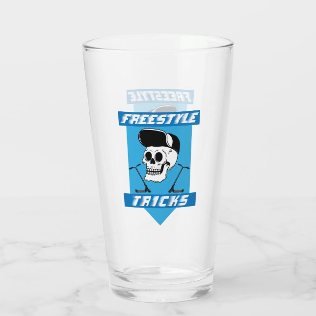 Pro Scooter Free Rider Tricks Glas (Rückseite)
