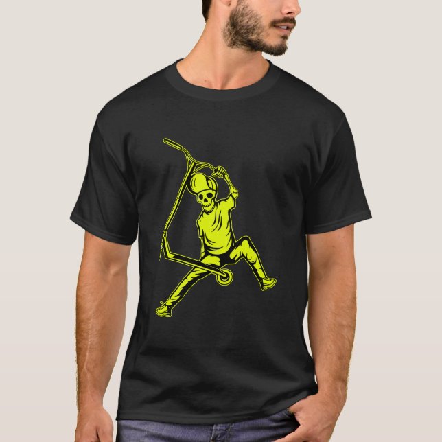 Pro Scooter Free Rider Tricks T-Shirt (Vorderseite)
