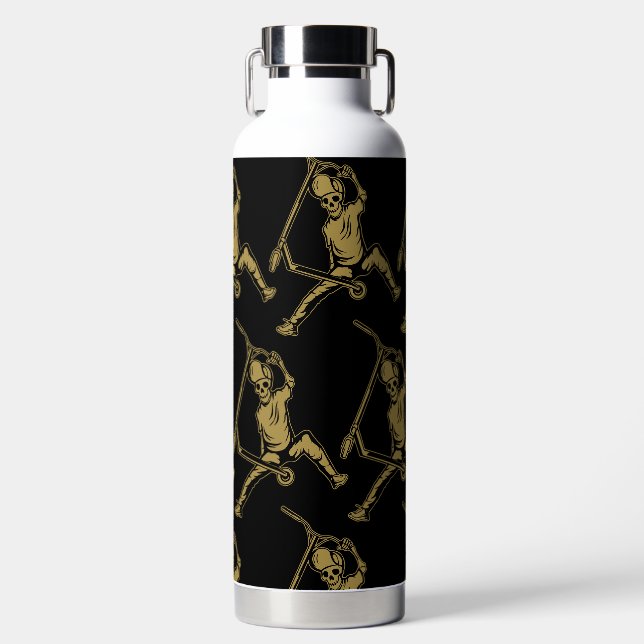 Pro Scooter Free Rider Tricks Trinkflasche (Vorderseite)