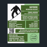 Pro Snowboarder, Ski/Snowboarden Unterricht/Klasse Flyer<br><div class="desc">Pro Snowboarder,  Ski/Snowboarden Lektionen/Kurse Werbung Flyer durch den Business Card Store.</div>