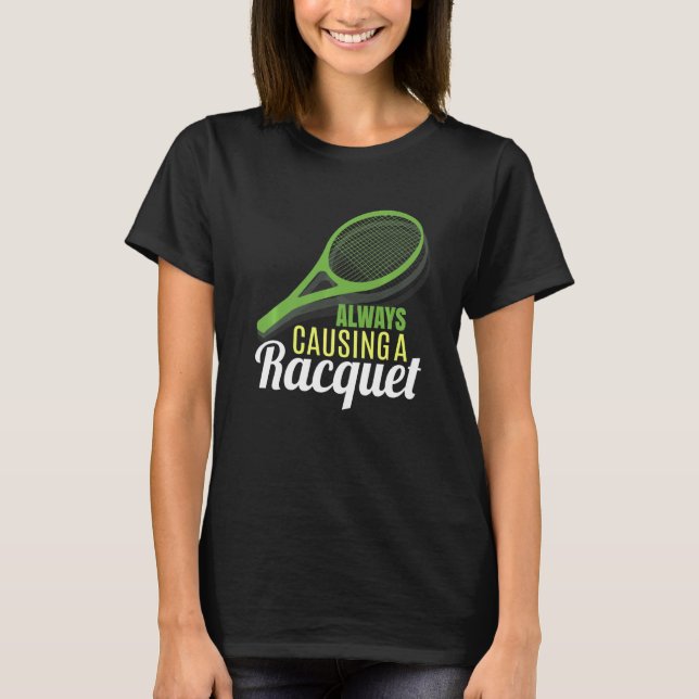 Pro Tennis Player Tennis Ball Team Zahnputzzubehör T-Shirt (Vorderseite)