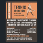 Pro Tennis Player, Tennisunterricht/Klassenwerbung Flyer<br><div class="desc">Pro Tennis Player,  Tennisunterricht/Klassenwerbekurse für Flyer des Business Card Stores.</div>