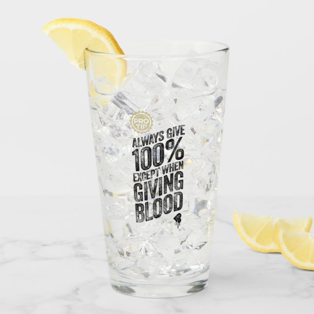 PRO TIPP: Immer 100% geben Glas (Vorderseite Ice)