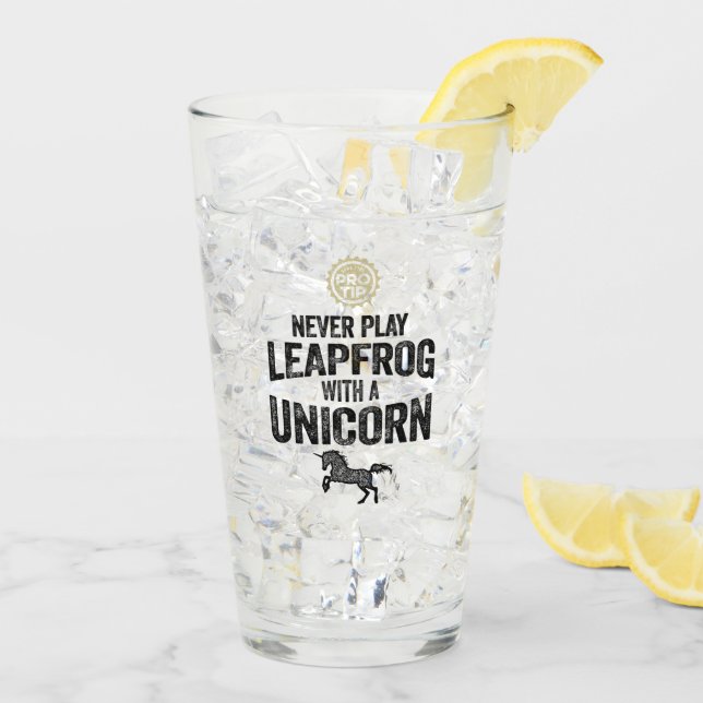 PRO TIPP: Spielen Sie niemals Leapfrog mit einem E Glas (Rückseite Ice)