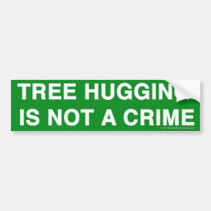 Pro-Treehugging Aufkleber Autoaufkleber