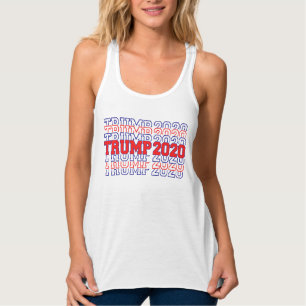 Pro Trump 2020 Wahltypografie Tank Top