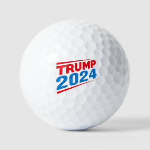 Pro Trump 2024 Wahl gegen Biden Golfball