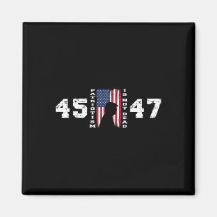 Pro Trump 45 47 Patriotismus ist nicht tot Vintage Magnet