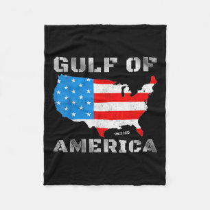 Pro-trump Gulf America Offizielles Patriotikum der Fleecedecke