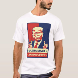 Pro Trump Ultra MAGA Republikaner Funny Parody T-Shirt
