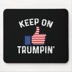 Pro Trump Wahl Daumen Hoch Weiter Trumpin' Mousepad