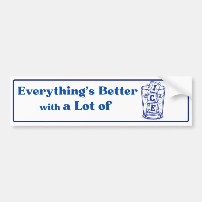 Pro-TrumpAufkleber für die republikanische Eiseinw Autoaufkleber (Vorne)