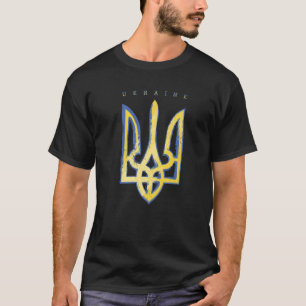 Pro Ukraine Support Flag Symbol ukrainischer Präsi T-Shirt