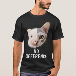 Pro Vegan No Differenzial Vegetarian Animal Welfar T-Shirt