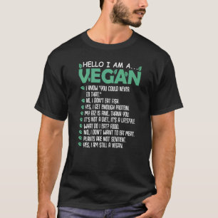 Pro Veganer Aktivismus Vegetarischer Lebensstil T-Shirt