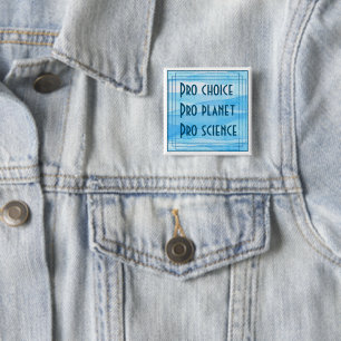 Pro Wahl Pro Planet Pro Wissenschaft Button