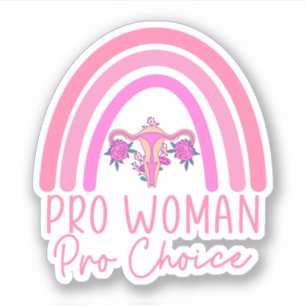 Pro Women Pro Choice, Feminist, mein Körper meine  Aufkleber