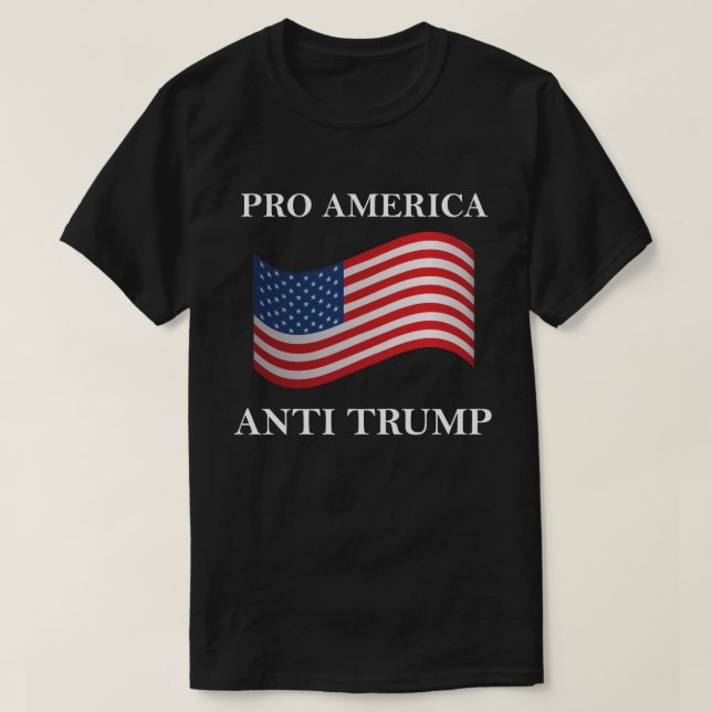 ProamerikaantiTrumpf T-Shirt (Design vorne)