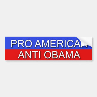 PROamerikaner….ANTIOBAMA Autoaufkleber