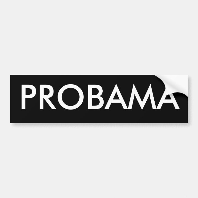 PROBAMA AUTOAUFKLEBER (Vorne)