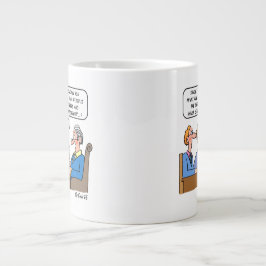 Probate Law Anwesen Lawyer Funny Anwalt Cartoon Jumbo-Tasse