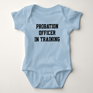 Probation Officer In Training Funny Parole Officer Baby Strampler