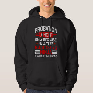 Probationsreferent Probationer Job Correction Paro Hoodie