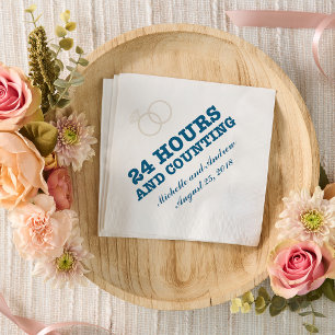 Probe   24 Stunden und Zählung Serviette