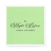 Probe am Abend vor der Hochzeit