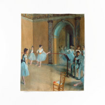 Probe am Foyer der Oper La Rue