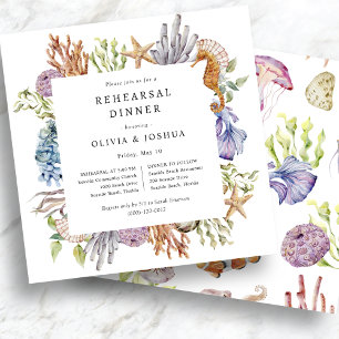 Probe am Strand Einladung