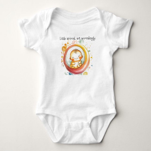 Probe Baby Strampler (Vorderseite)