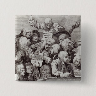 Probe des Oratorio von Judith, 1734 Button