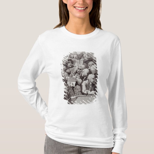 Probe des Oratorio von Judith, 1734 T-Shirt (Vorderseite)
