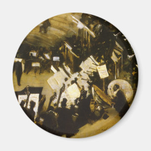 Probe des Pasdeloup Orchestra durch JS Sargent Magnet