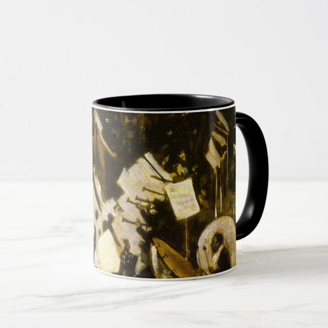 Probe des Pasdeloup Orchestra durch JS Sargent Tasse (VorderseiteRechts)