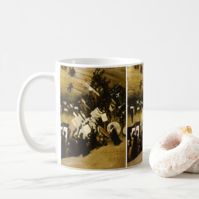 Probe des Pasdeloup Orchestra von Sargent Tasse (Mit Donut)