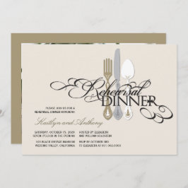 Probe Dinner Classic Scrolls 2 Hochzeiten Einladun Einladung