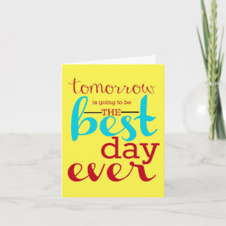 Probe Dinner Danke Karte