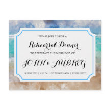 Probe Dinner für Beach oder Tropical Wedding