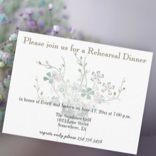 Probe Dinner Mason Jar Land Save the Date Einladungspostkarte