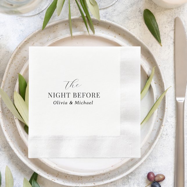 Probe Dinner Napkins Die Nacht vor Napkins Serviette (Von Creator hochgeladen)