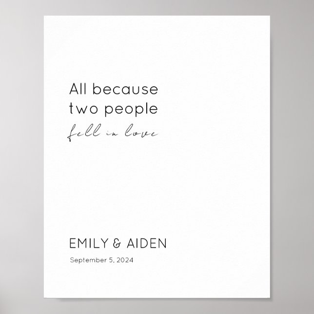 Probe-Dinner-Sign-Party Poster (Vorne)