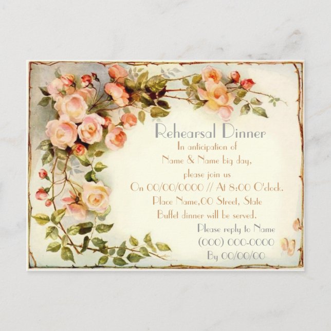 Probe Einladungspostkarte (Vorderseite)