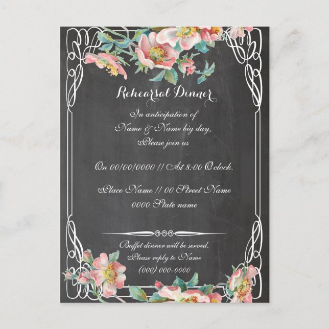 Probe, Empfang und Fahrtrichtung Postkarte (Vorderseite)