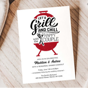 Probe Grill und Kill Einladung