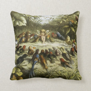 "Probe im Märchenland" durch Richard Doyle - Kissen